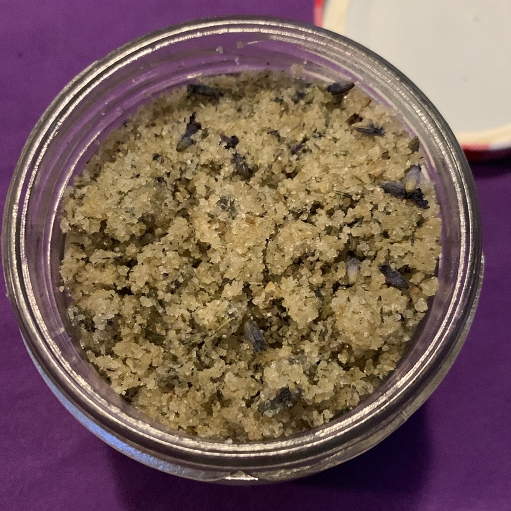 - Lavender Body Scrub